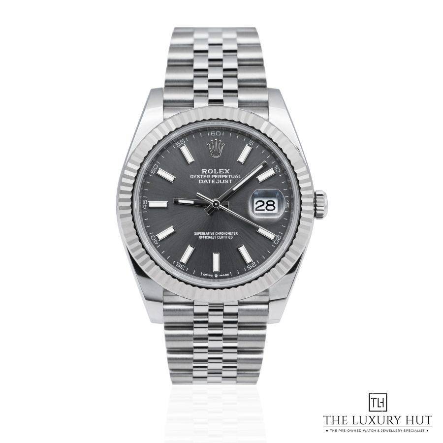 Rolex Datejust 41mm Slate Baton Dial 52247 a