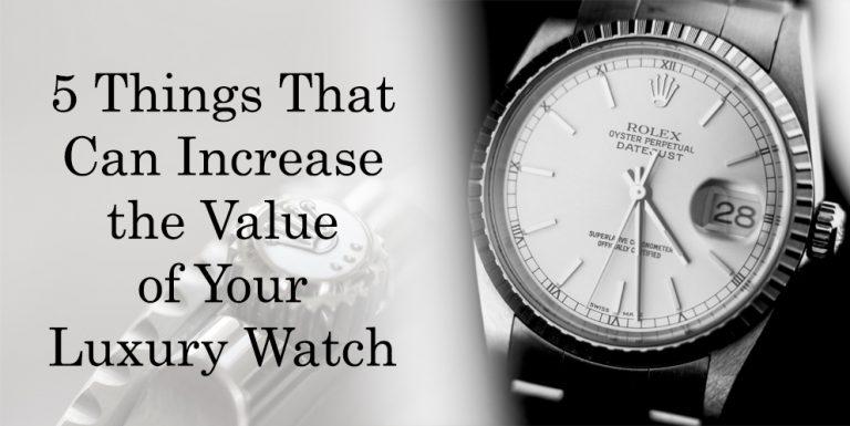 value of a luxury watch