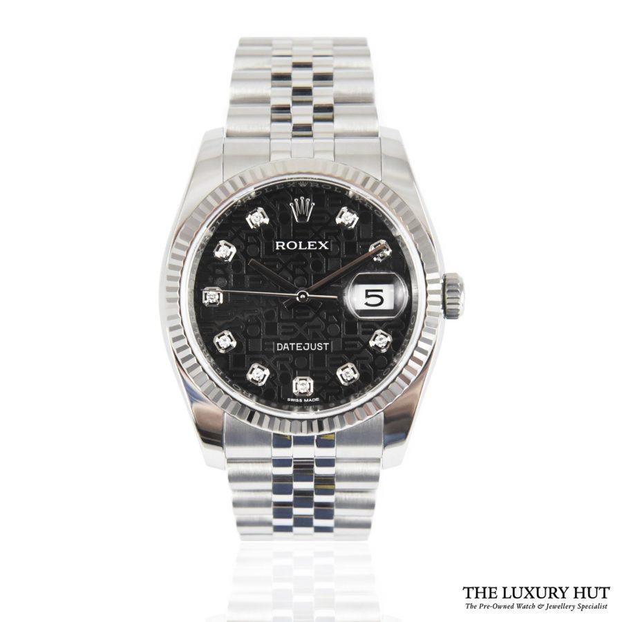 Rolex DateJust Black 38797 a 1