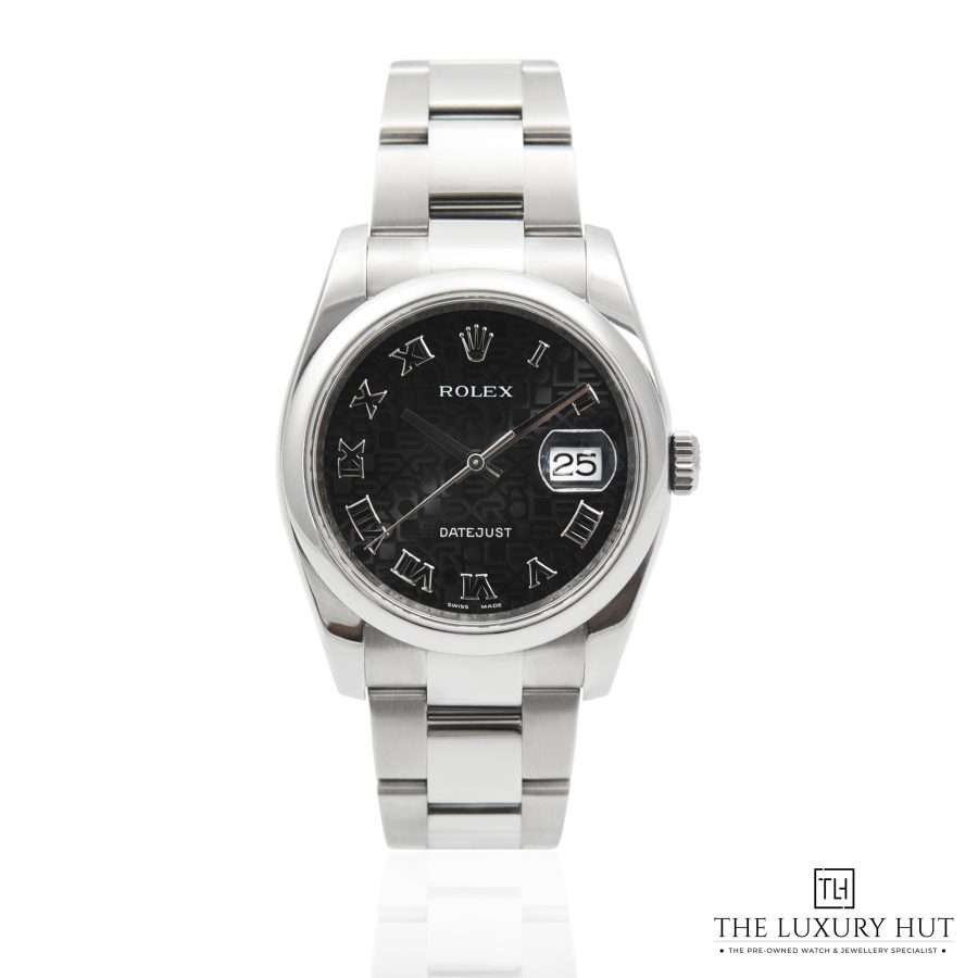 Rolex Datejust 36 Black Jubilee 42978 a