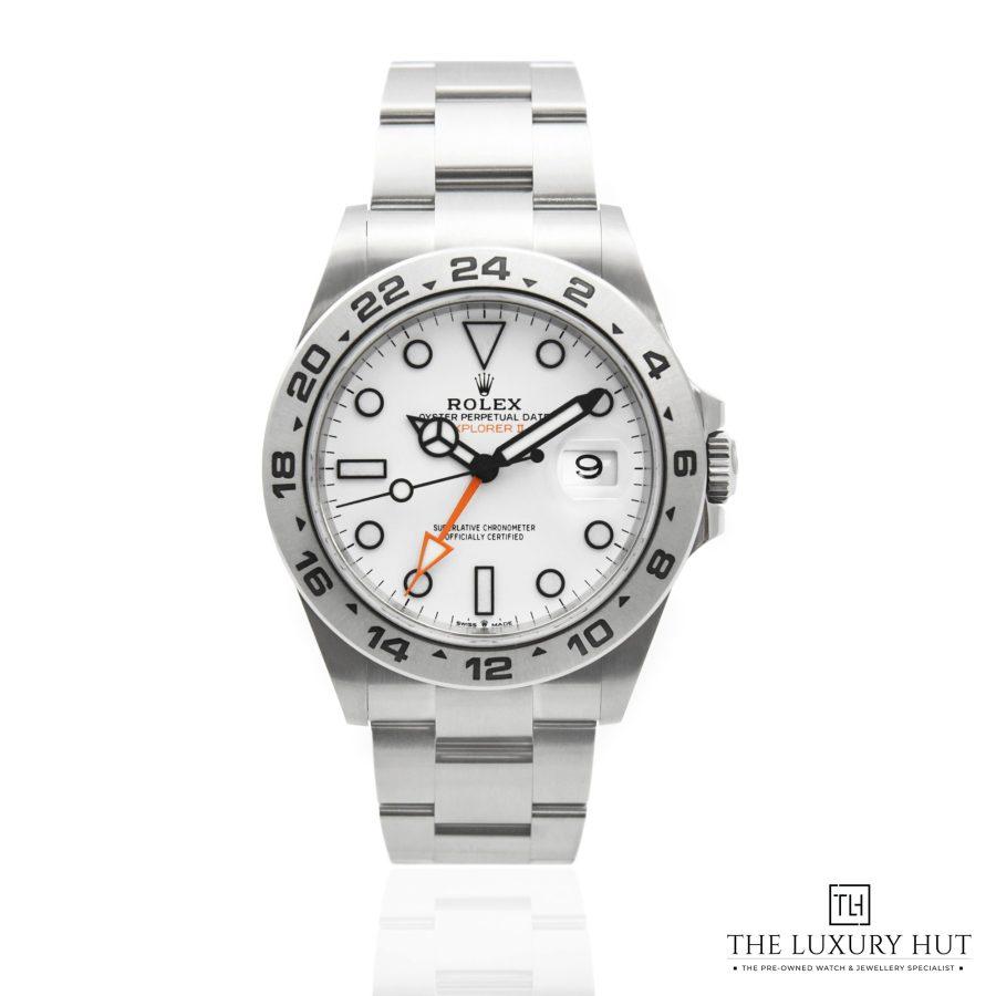 Rolex Explorer II White Dial 42787 a