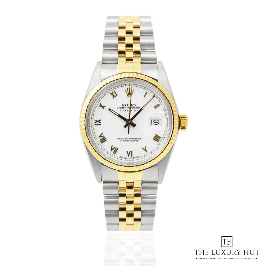 Rolex Datejust 36 Bi Metal White 50171 a