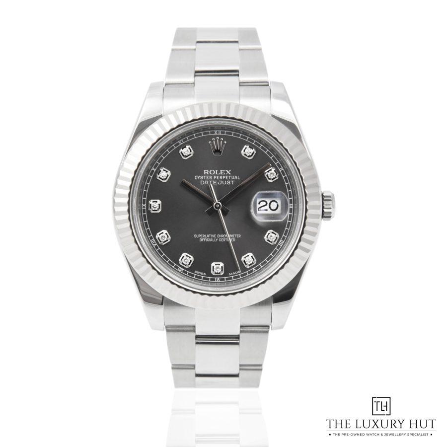 Rolex Datejust II Rhodium Diamond 50160 a