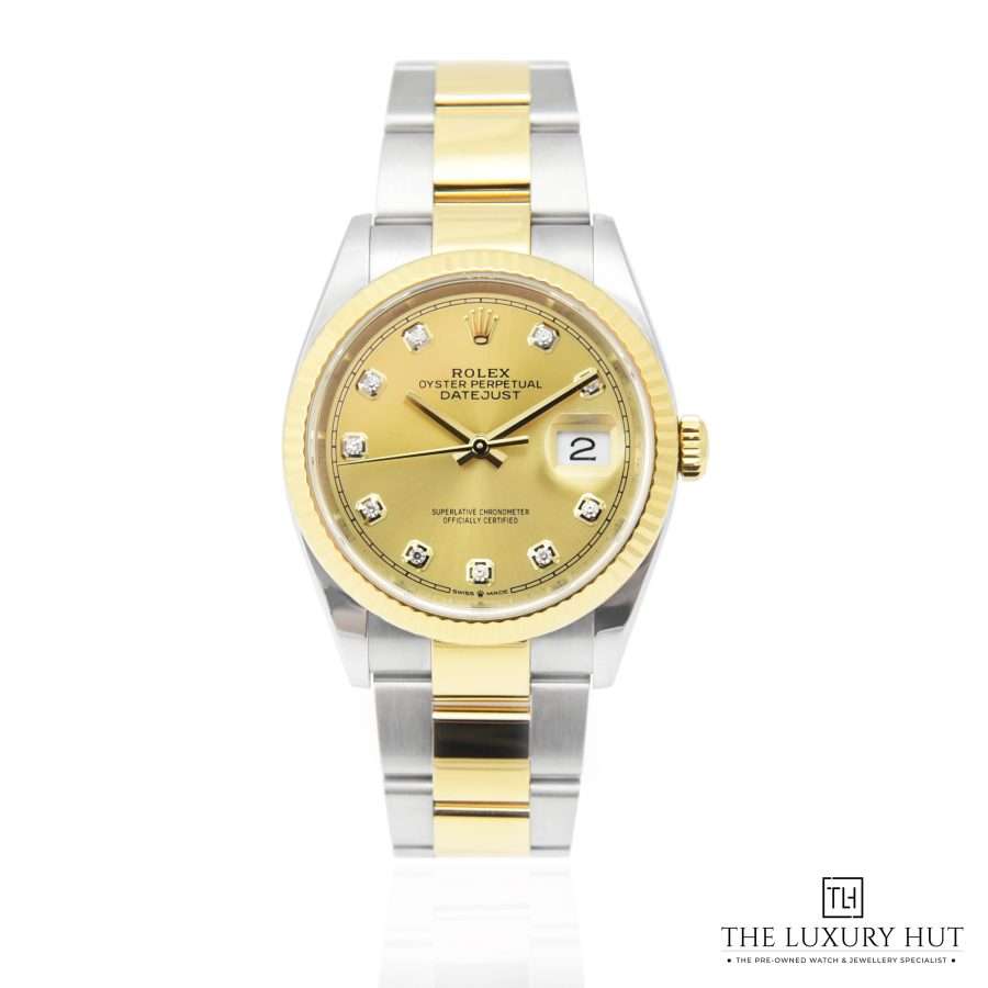 Rolex Datejust Bi Metal Champagne 43982 a