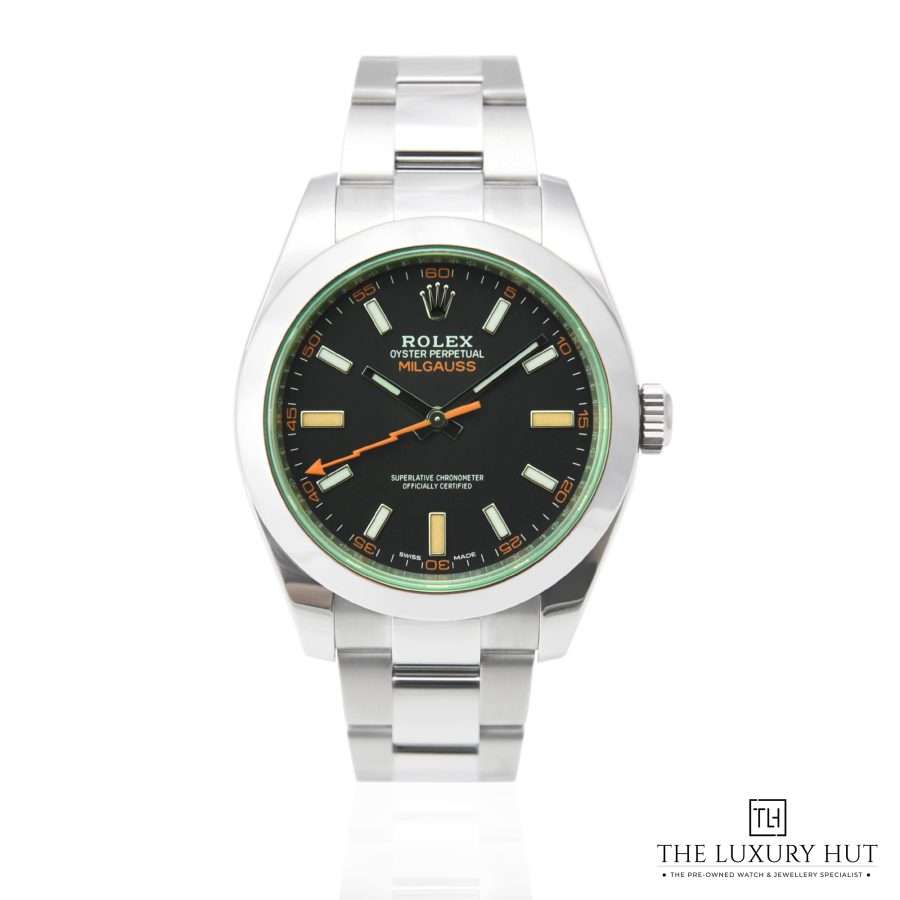 Rolex Milgauss Steel Black Dial 50284 a