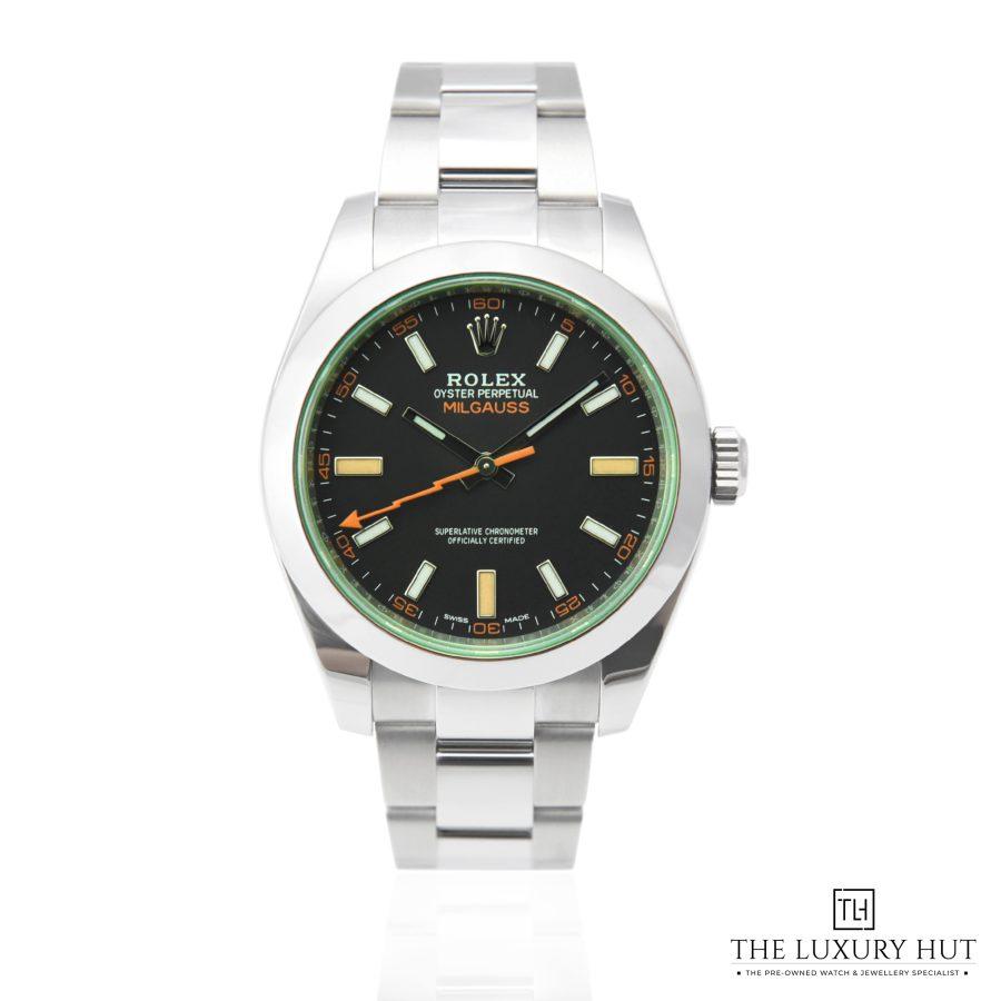Rolex Milgauss Steel Black Dial 50284 a