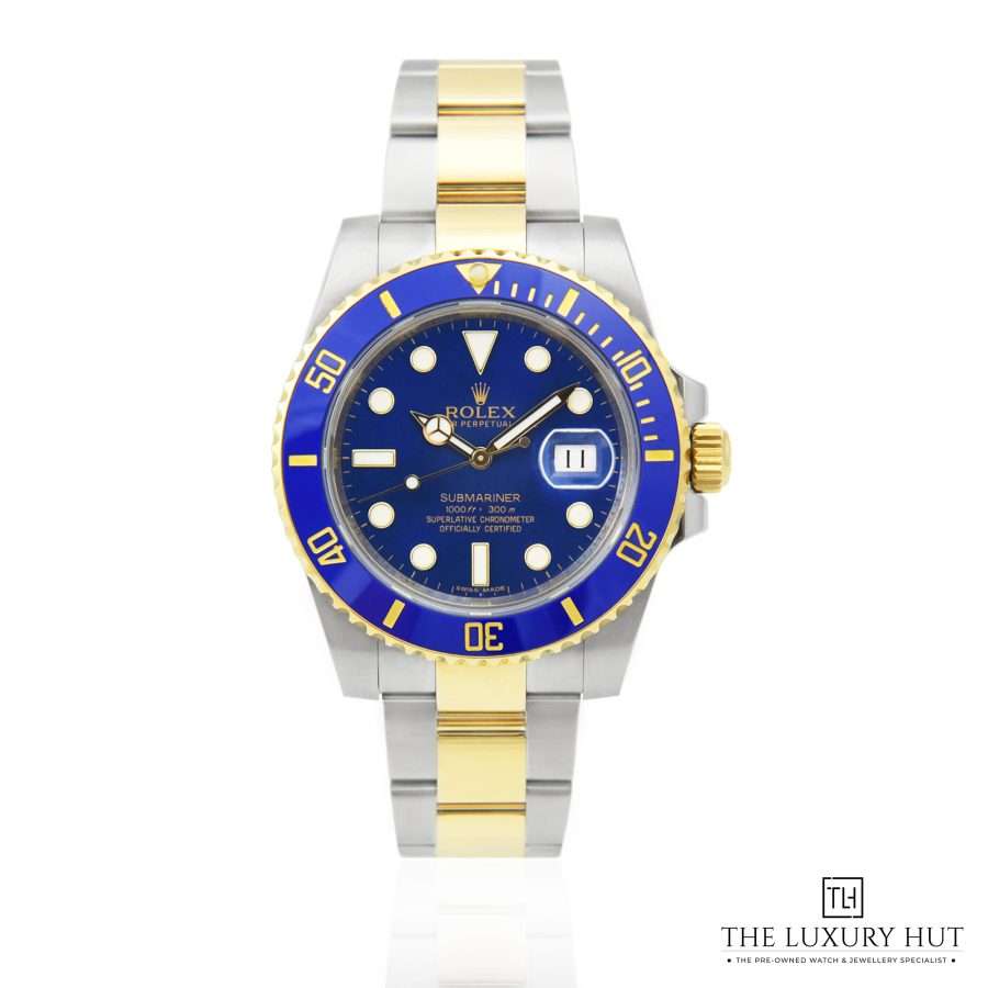Rolex Submariner Bi Metal Blue 1586 a