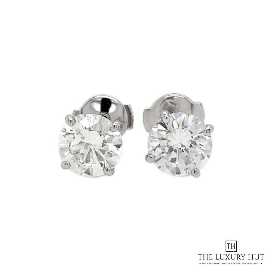 Diamond Stud Earrings 50304 a