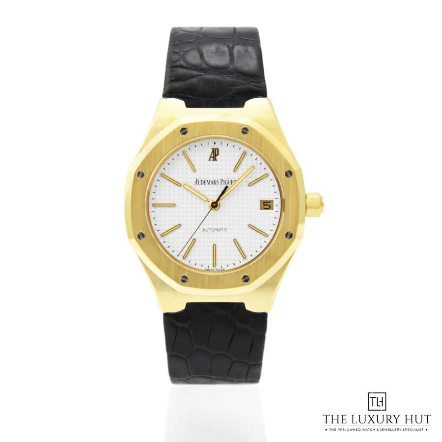 AP Royal Oak Yellow Gold White 50446 a