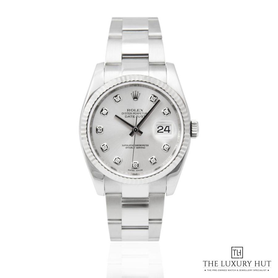 Rolex Datejust 36mm Silver Diamond 50428 a