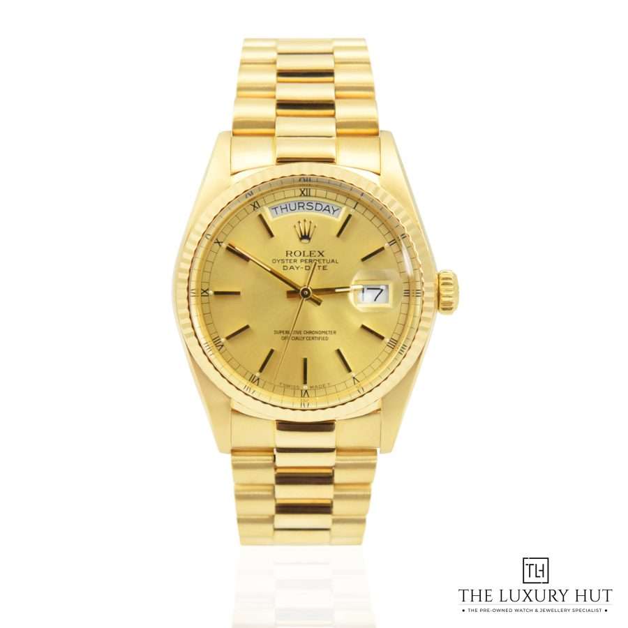 Rolex Day Date Gold Champagne 50484 a