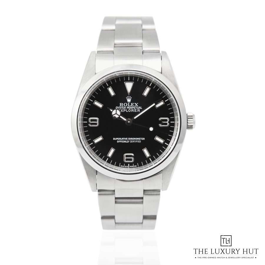 Rolex Explorer Steel 36mm Black 50425 a
