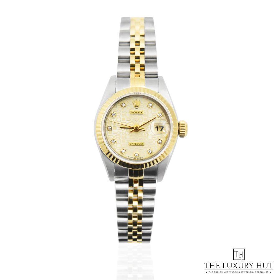 Rolex Lady Datejust Bi Metal Jubilee 50465 a