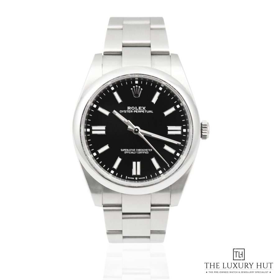 Rolex Oyster Perpetual 41mm Black LB102 a