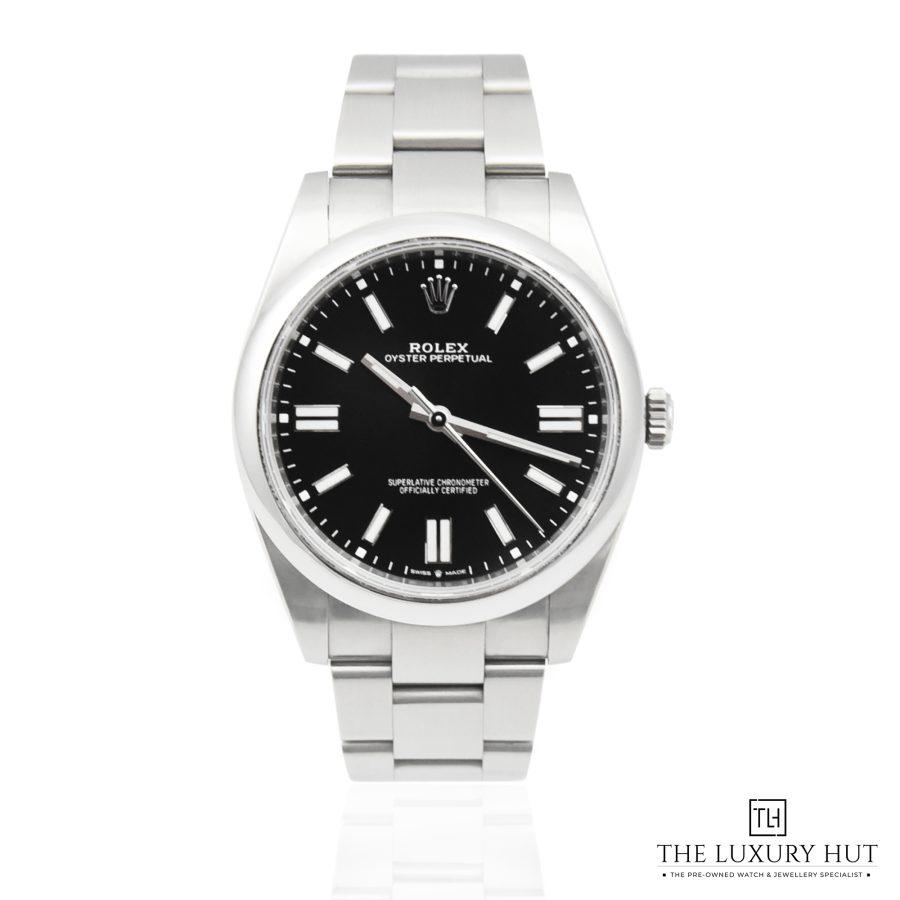 Rolex Oyster Perpetual 41mm Black LB102 a