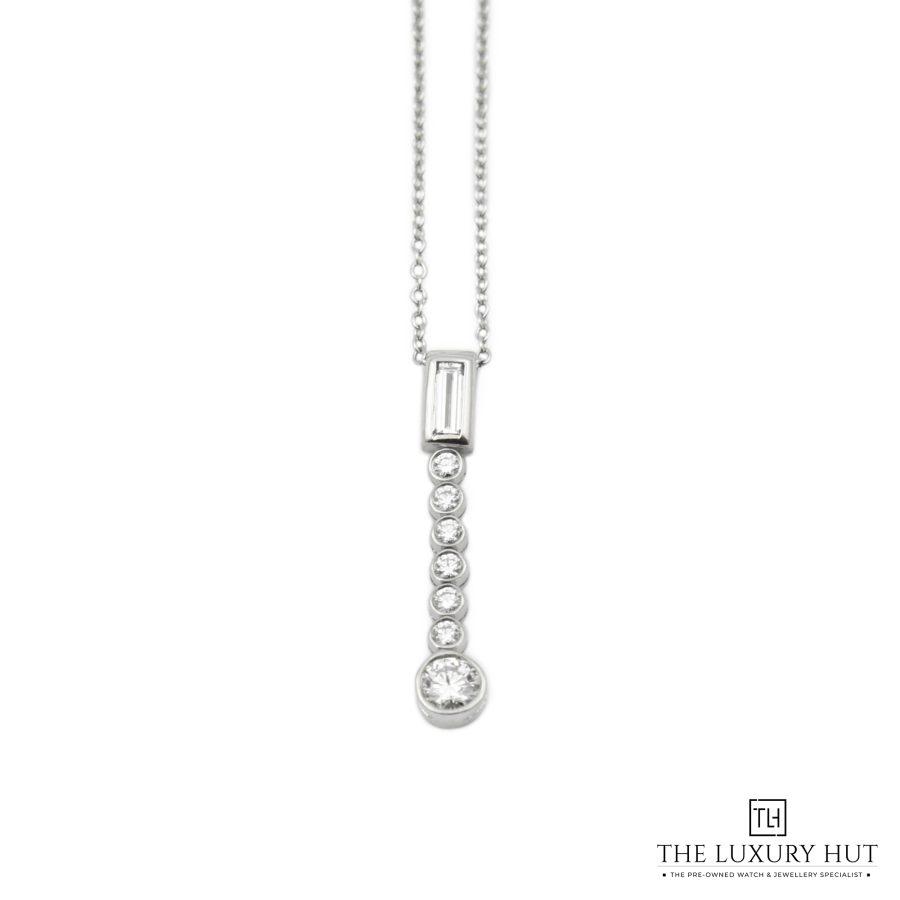 Tiffany Diamond Drop Necklace 50441 a