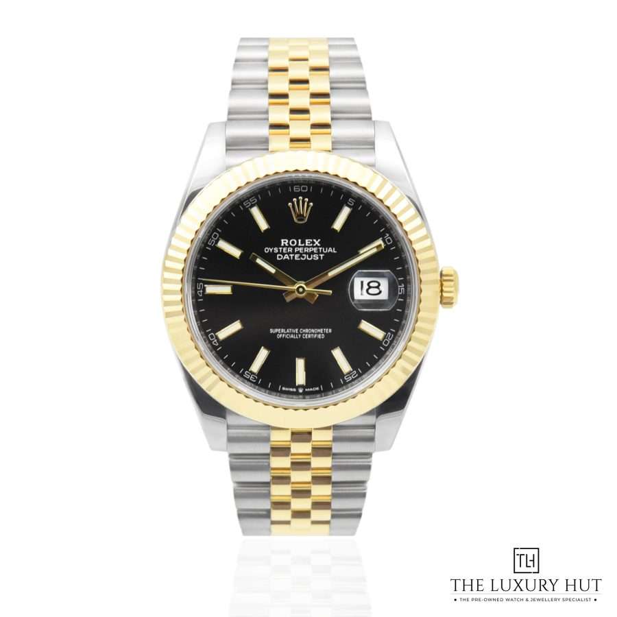 Rolex Datejust Black Dial 126333 LB131 a