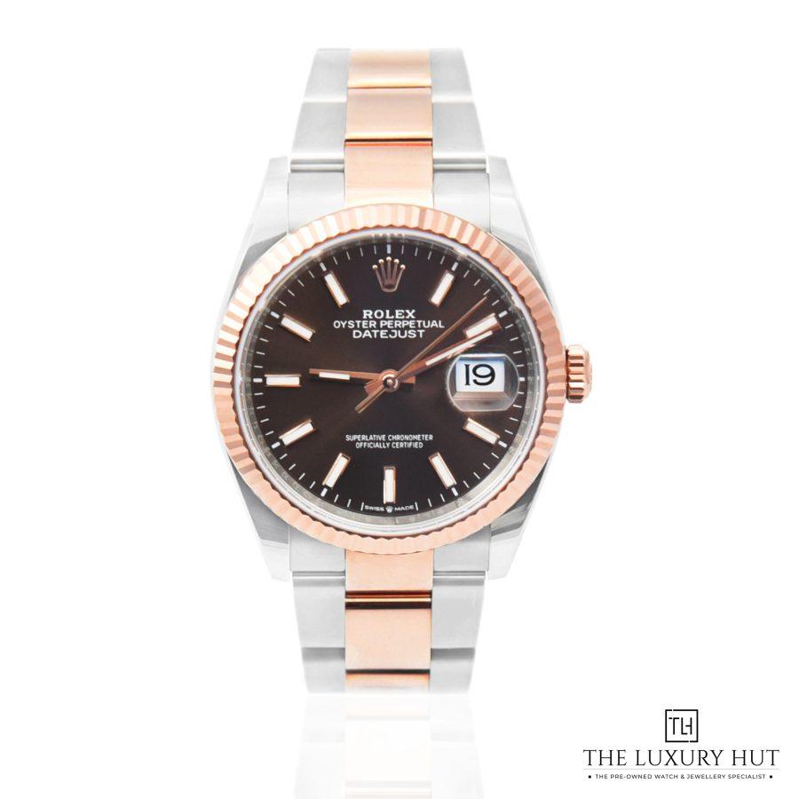 Rolex Datejust Chocolate Bi metal LB112 a
