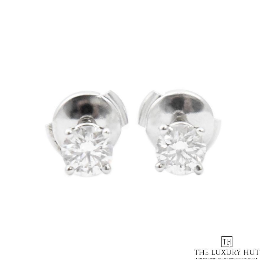 Tiffany Co Diamond Earrings LB121 a