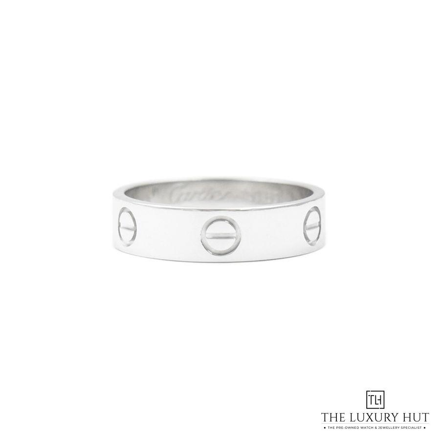Cartier White Gold Love Ring 50605 a