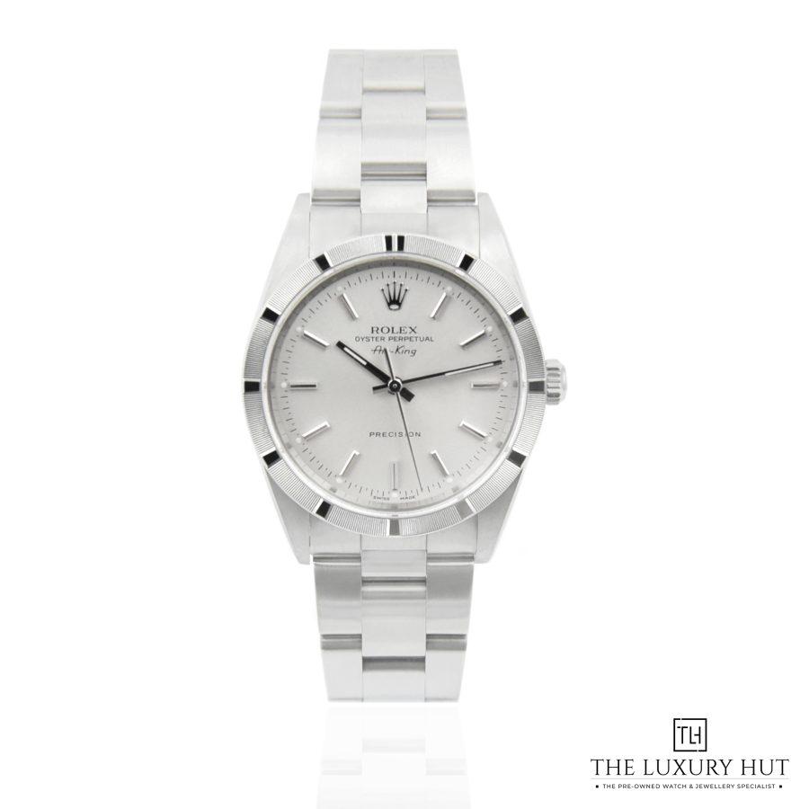 Rolex Air King Steel 34 Silver 50659 a