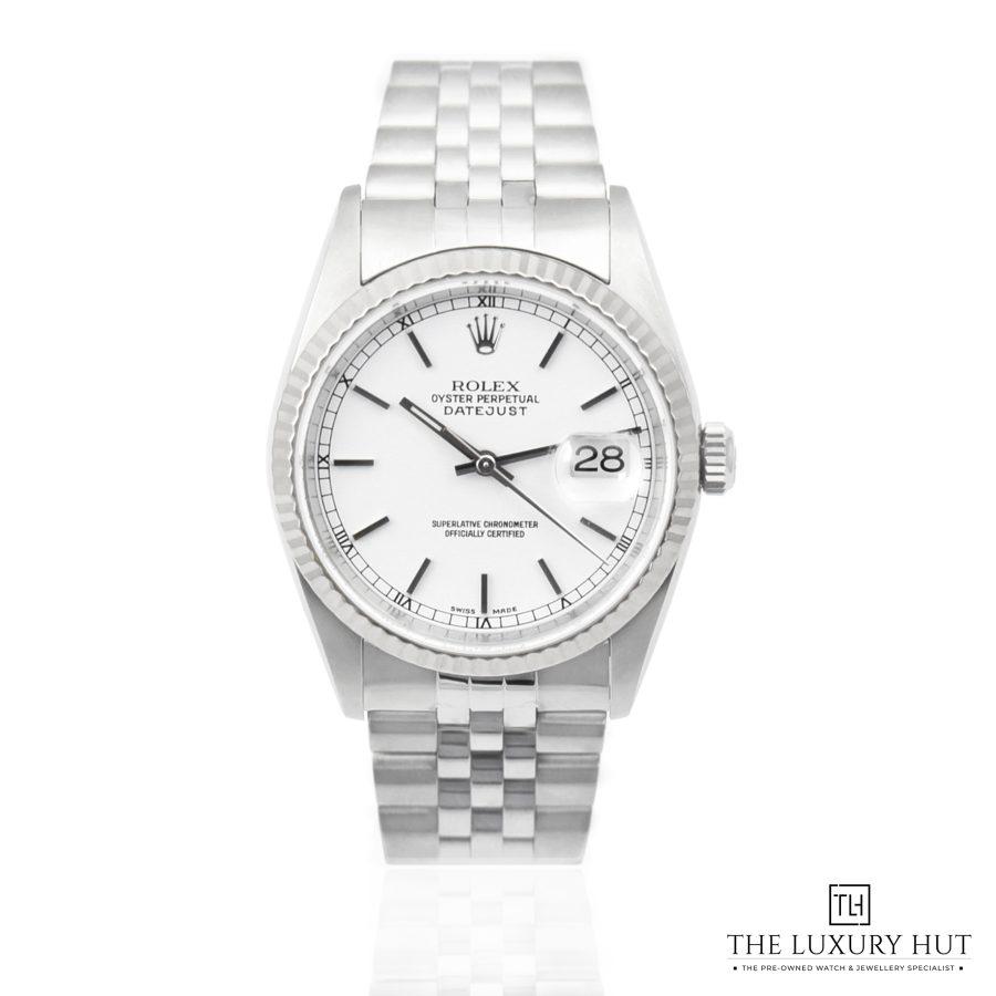 Rolex Datejust 36 White Dial LB135 a