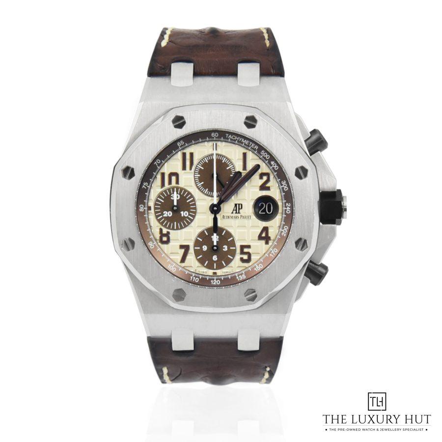AP Royal Oak Safari Ivory Dial 50684 a