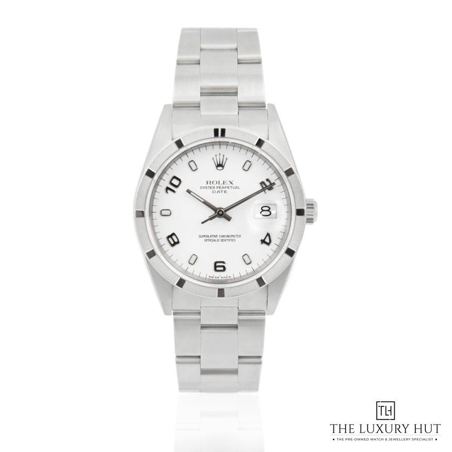 Rolex Oyster Perpetual Date White LB172 a