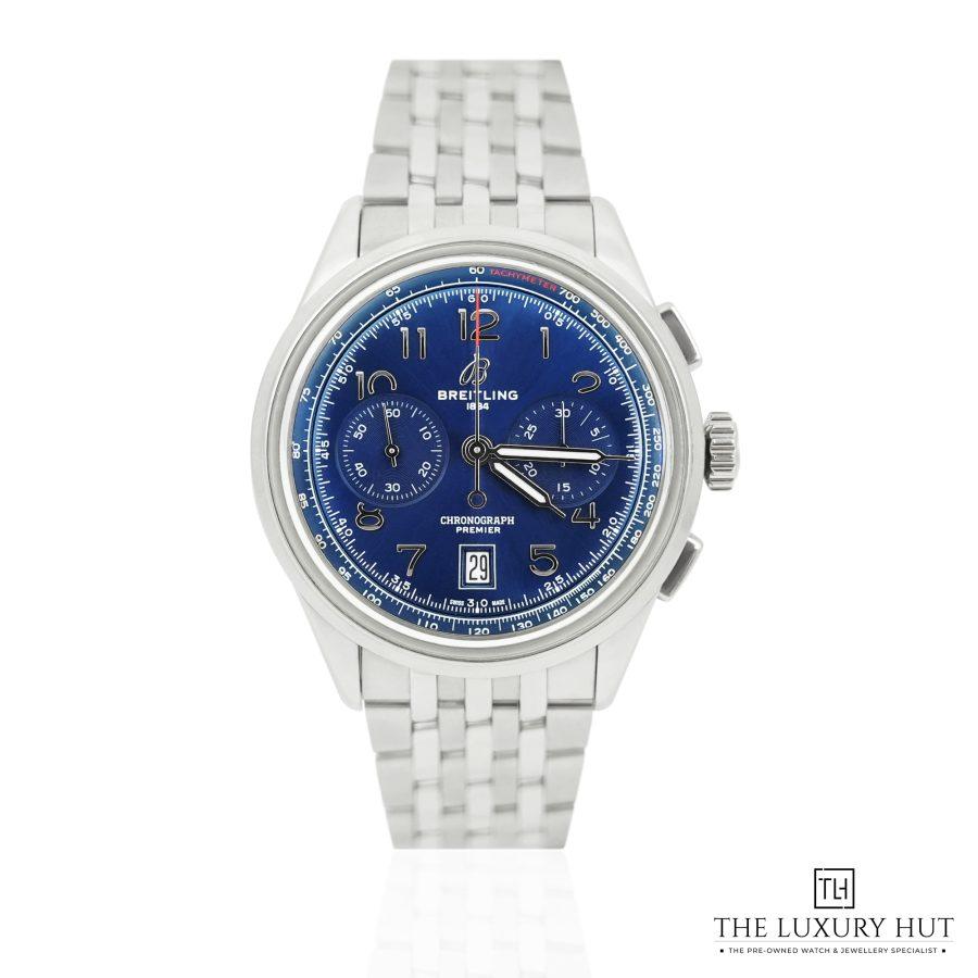 Breitling Premier Steel 42mm Blue LB204 a