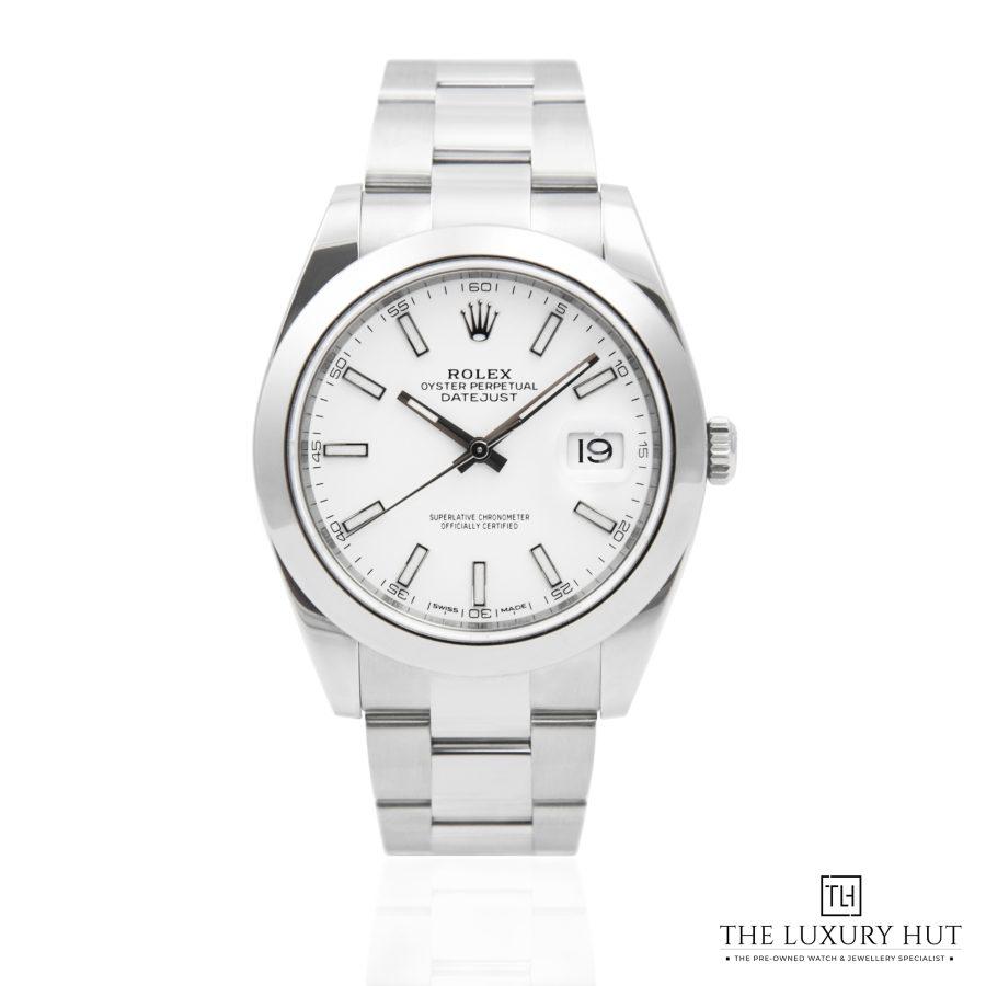 Rolex Datejust Steel 41mm White 50731 a