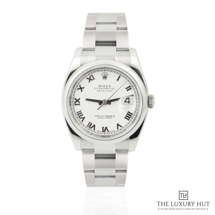 Rolex Datejust 36mm White Dial LB243 a