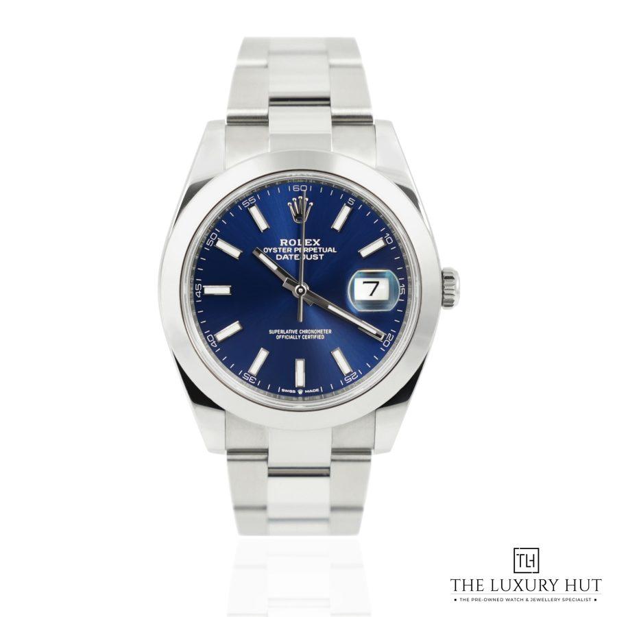 Rolex Datejust 41mm Blue Baton 50795 a