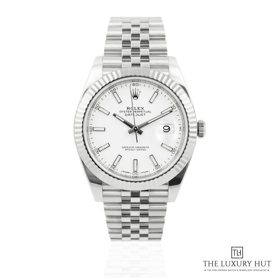 Rolex Datejust 41mm White Dial 50783a