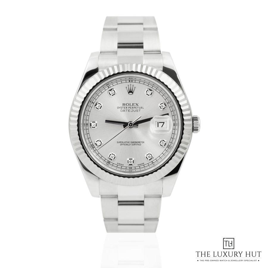Rolex Datejust II Silver Diamond LB252 a