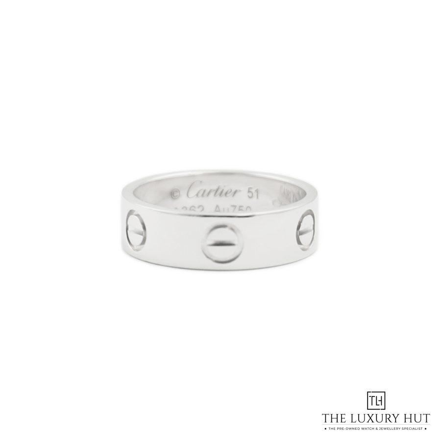 Cartier Love Ring White Gold LB276 a