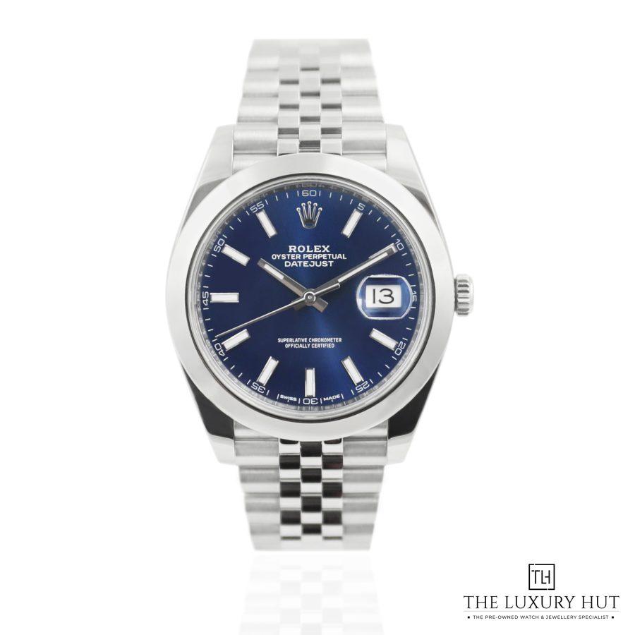 Rolex Datejust 41mm Blue Baton 50864 a