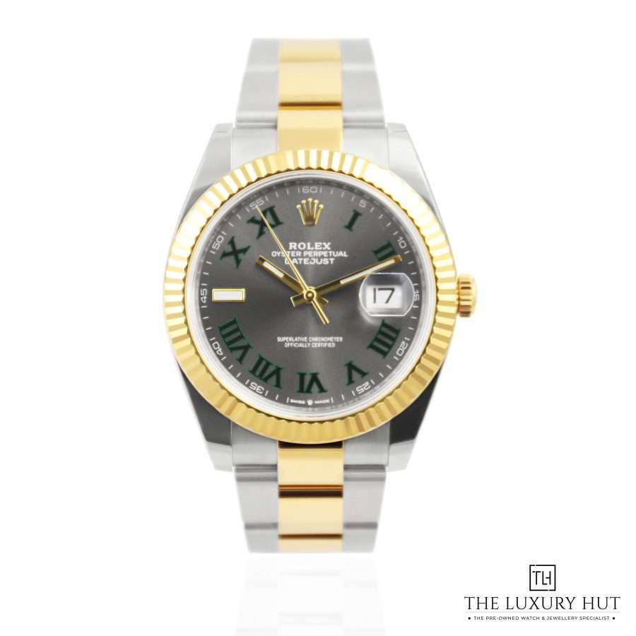 Rolex Datejust Bi Metal Wimbledon LB280 a