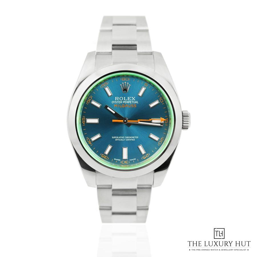 Rolex Milgauss Steel 40 Z Blue LB251 a