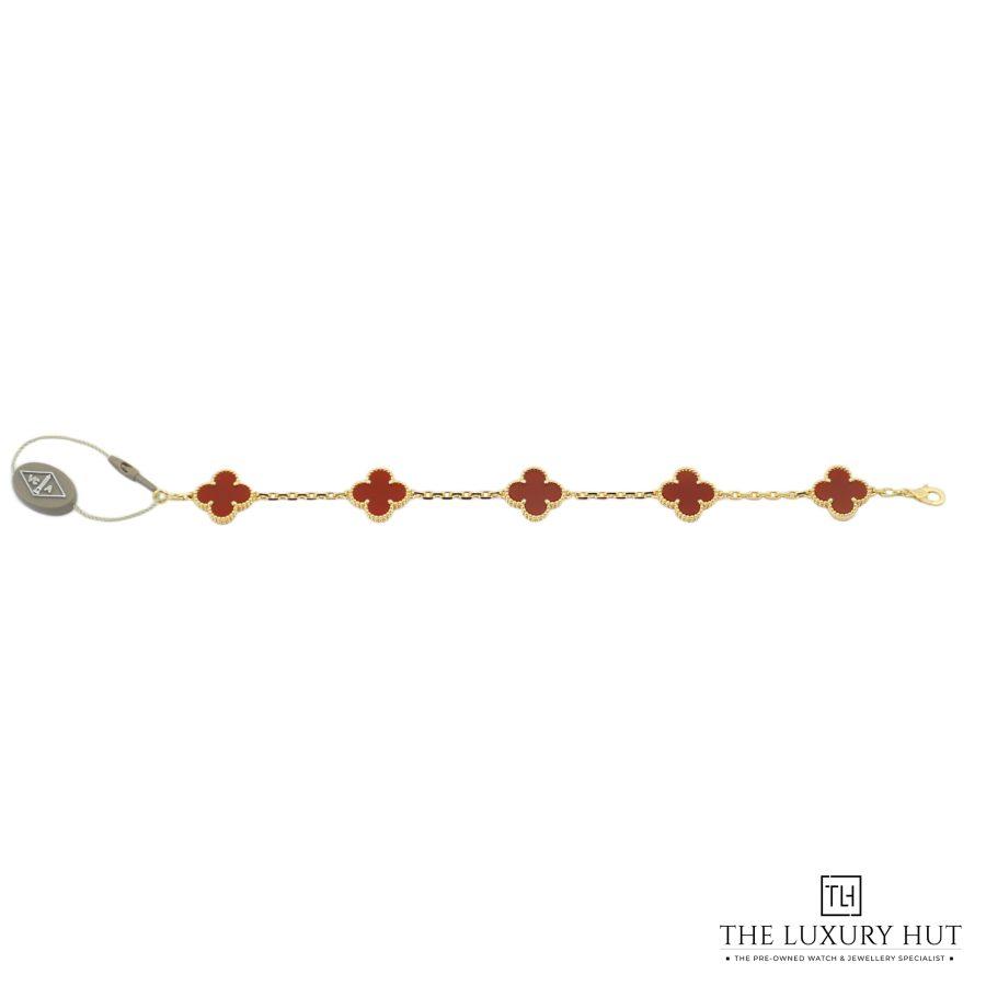 Van Cleef Alhambra Yellow Bracelet 50861 a