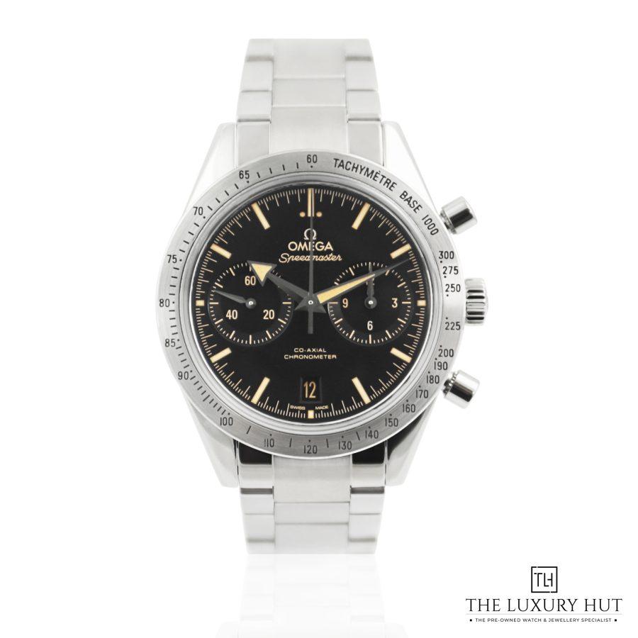 Omega Speedmaster57 Steel Black 50850 a
