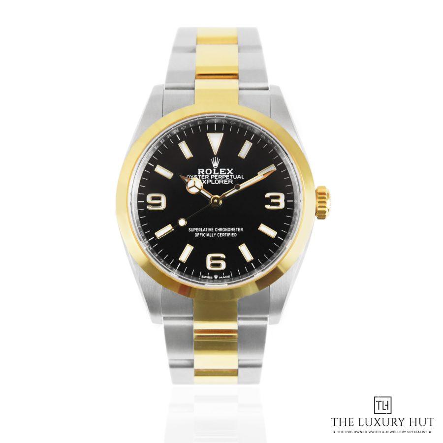 Rolex Explorer Bi Metal Black 50909 a