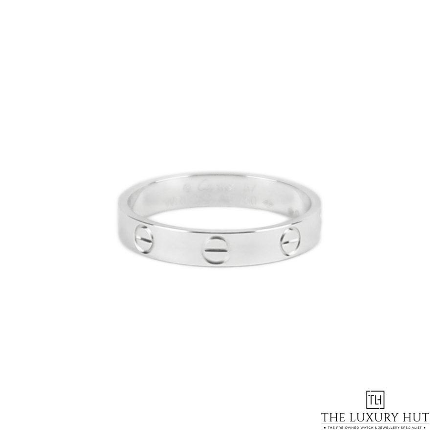 Cartier Love Wedding Band White Gold 51036 a