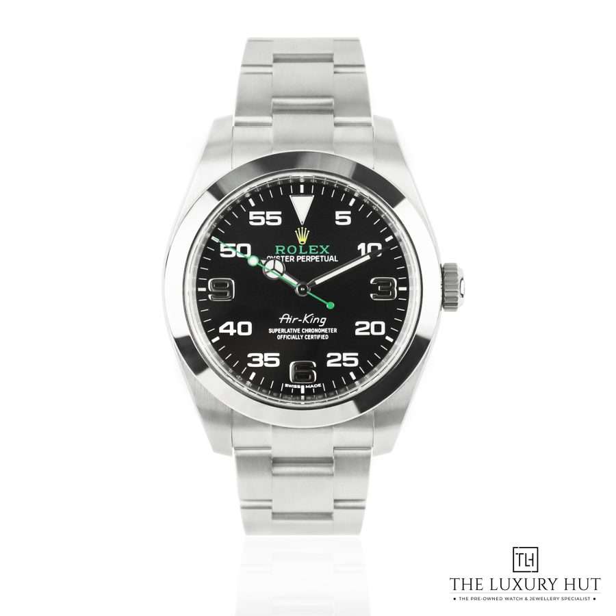 Rolex Air King Steel 40mm Black Dial 51008 a