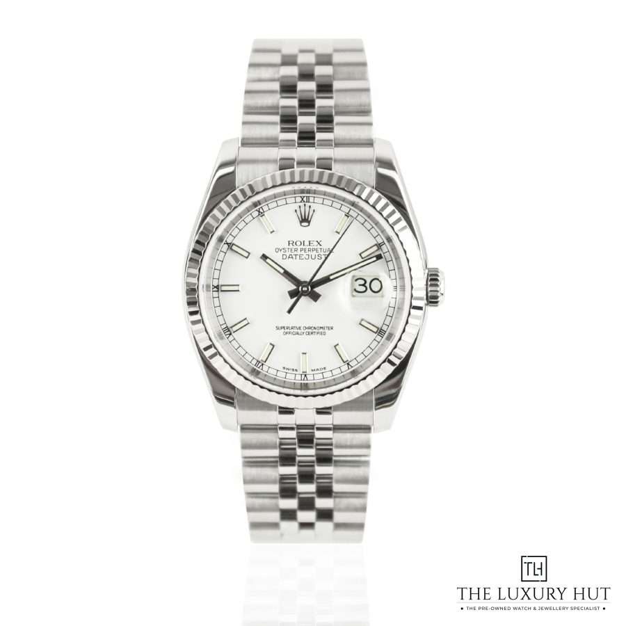 Rolex Datejust 36mm Steel White Dial 51012 a