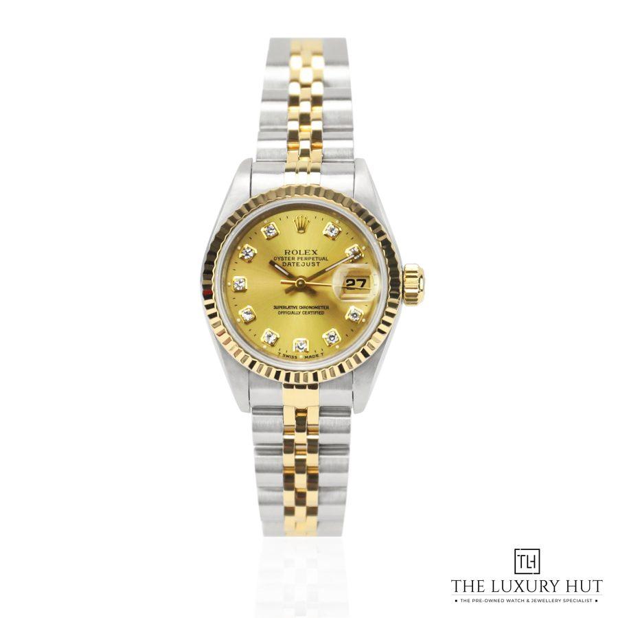 Rolex Lady Datejust Bi Metal Diamond 50971 a