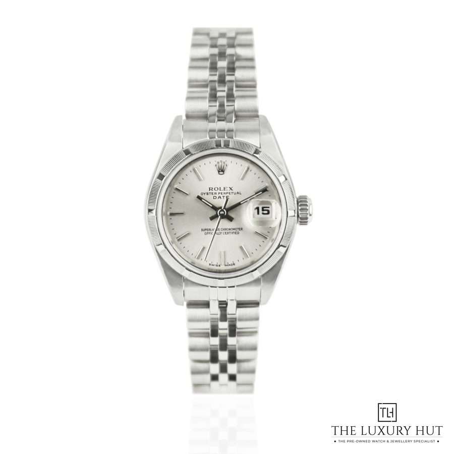 Rolex Oyster Perpetual Lady Date Silver 50996 a