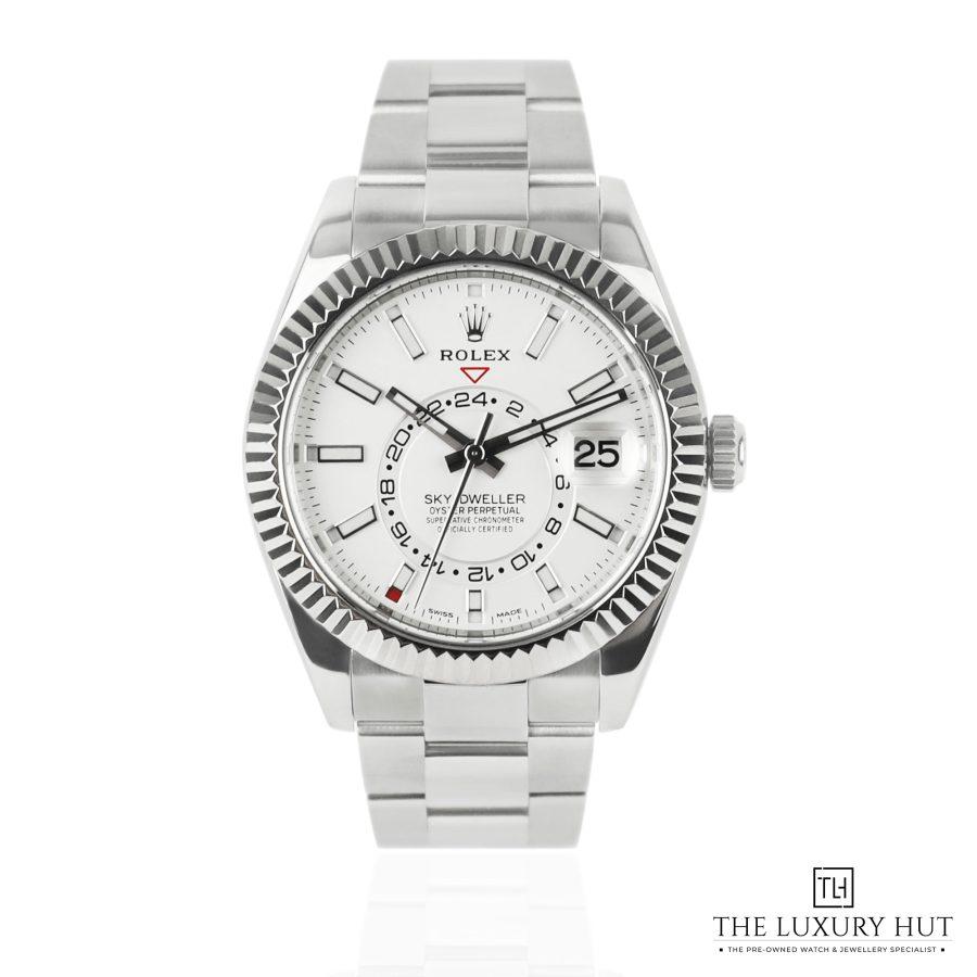 Rolex Sky Dweller Steel 42 White Dial LB316 a
