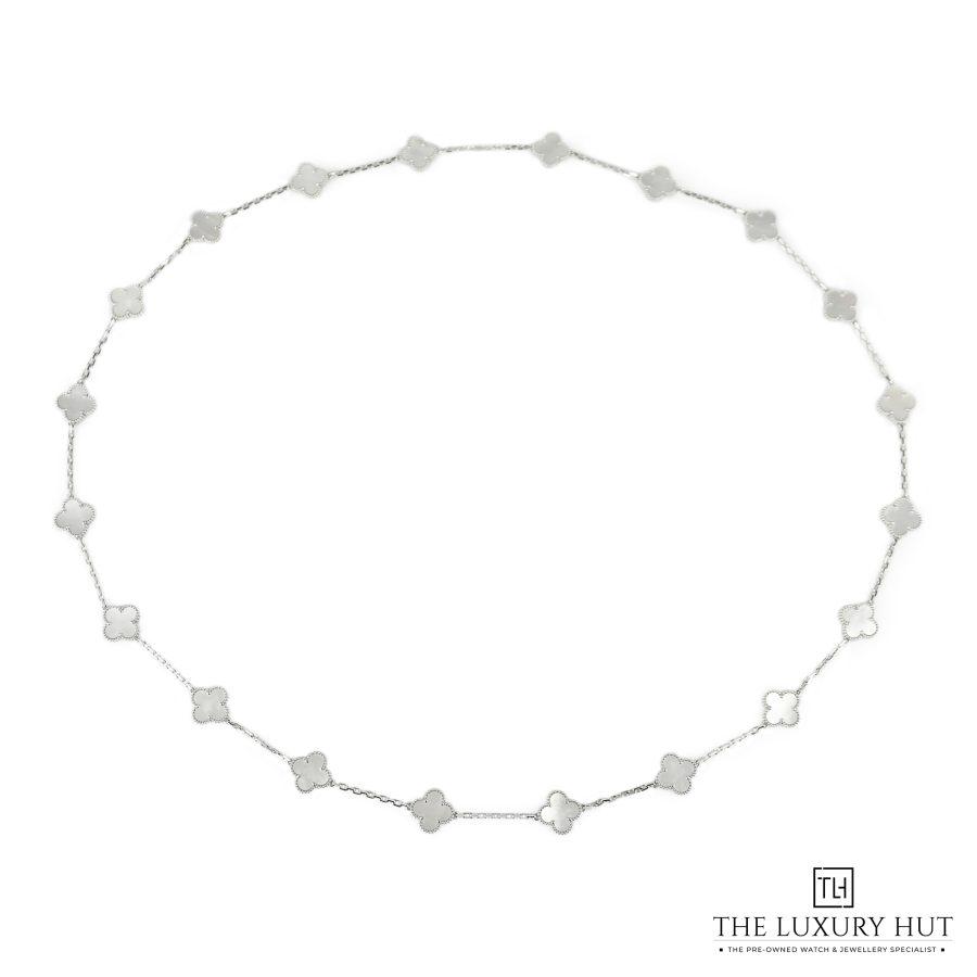Van Cleef Alhambra Long Necklace MOP LB321 a