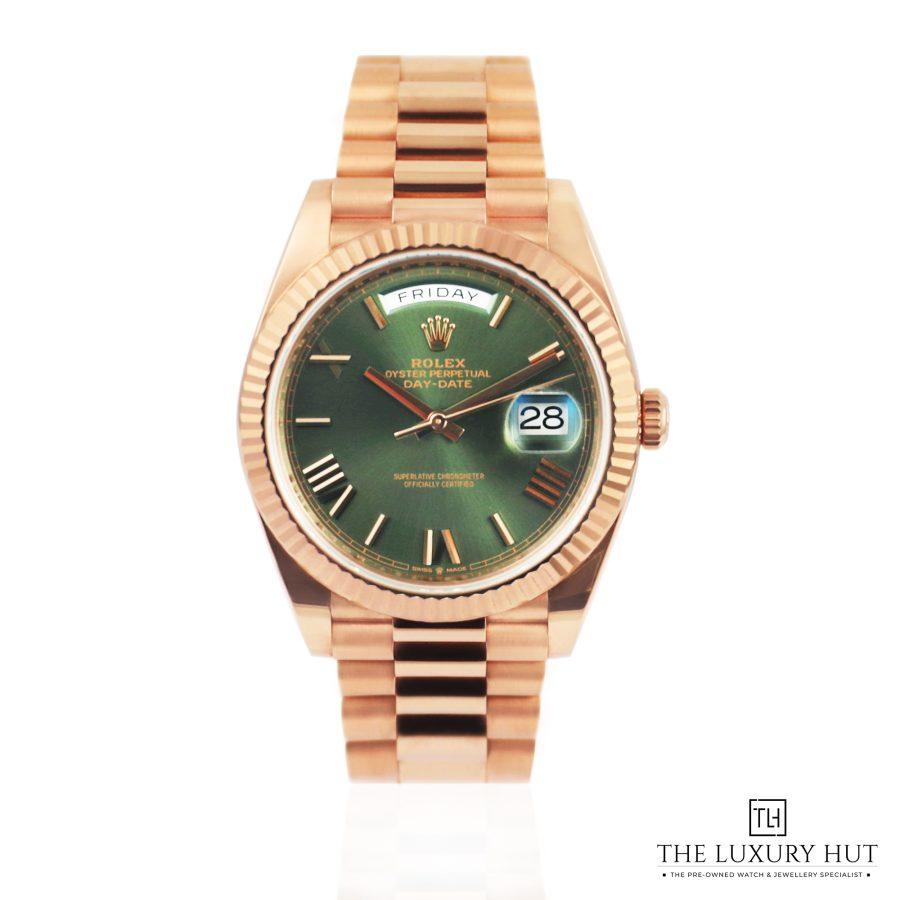 Rolex Day Date 40mm Everose Gold update LB310 aa