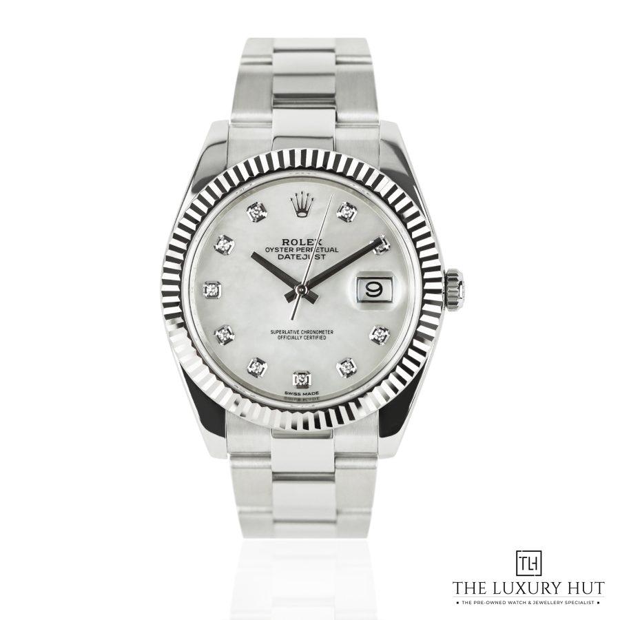 Rolex Datejust White MOP Diamond Dial 51108 a